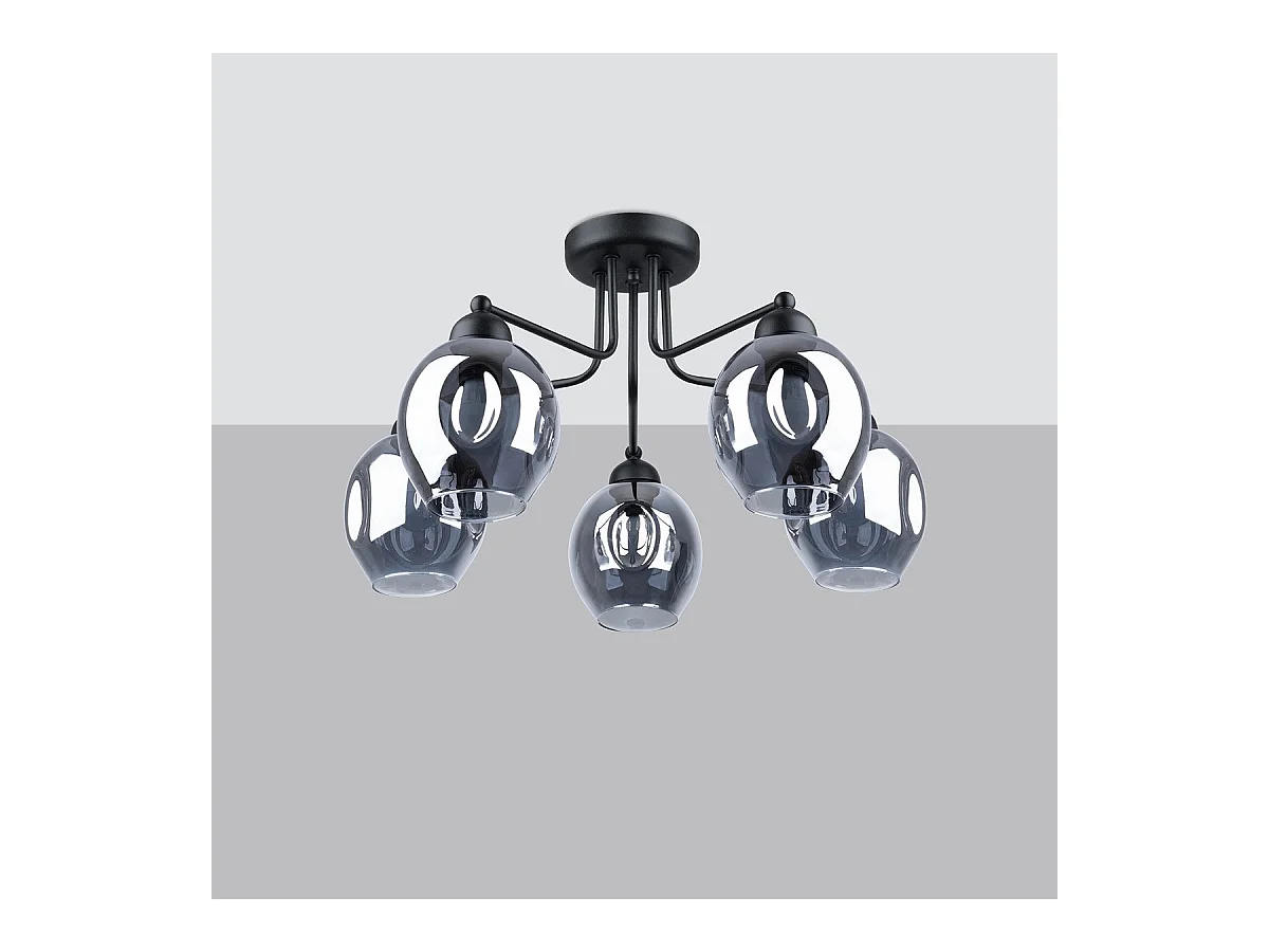 Lustre Filament 5 noir