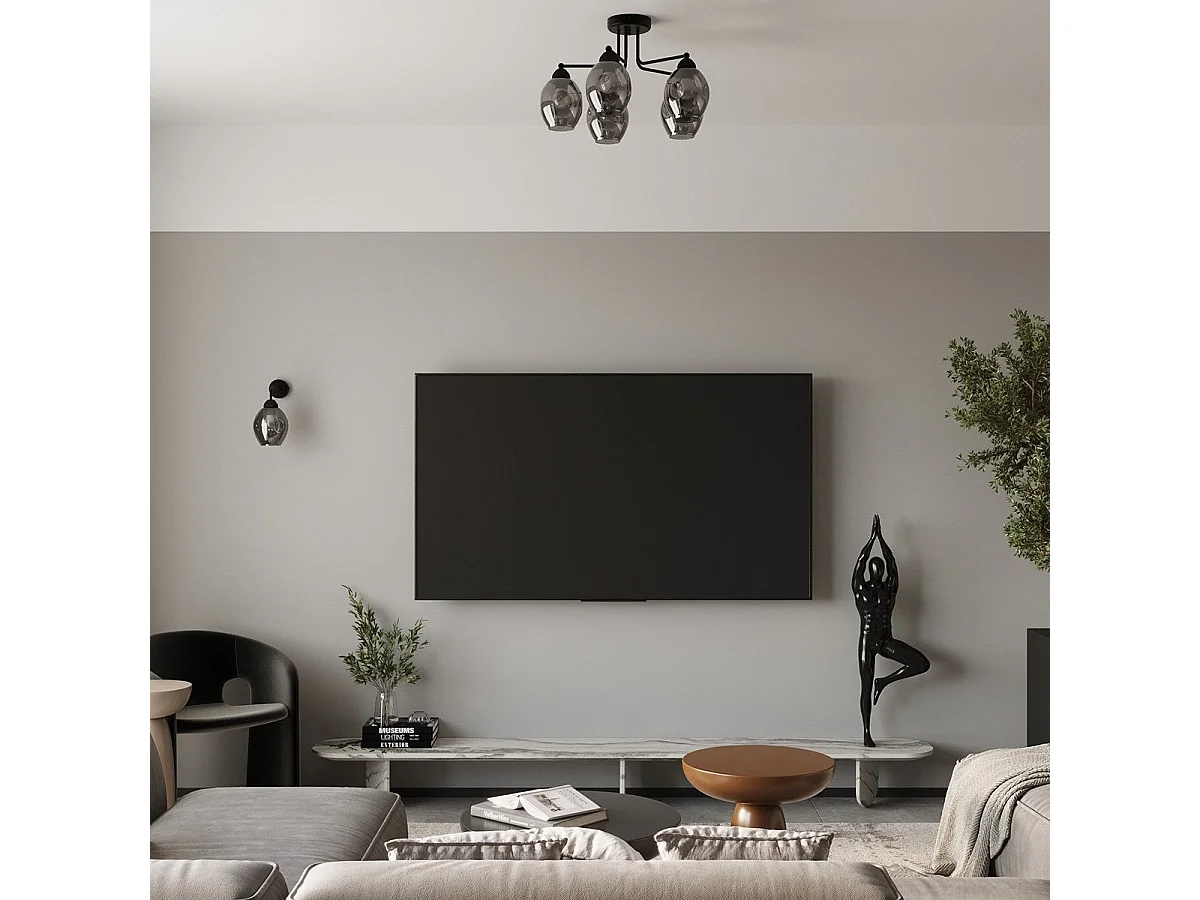 Lustre Filament 5 noir