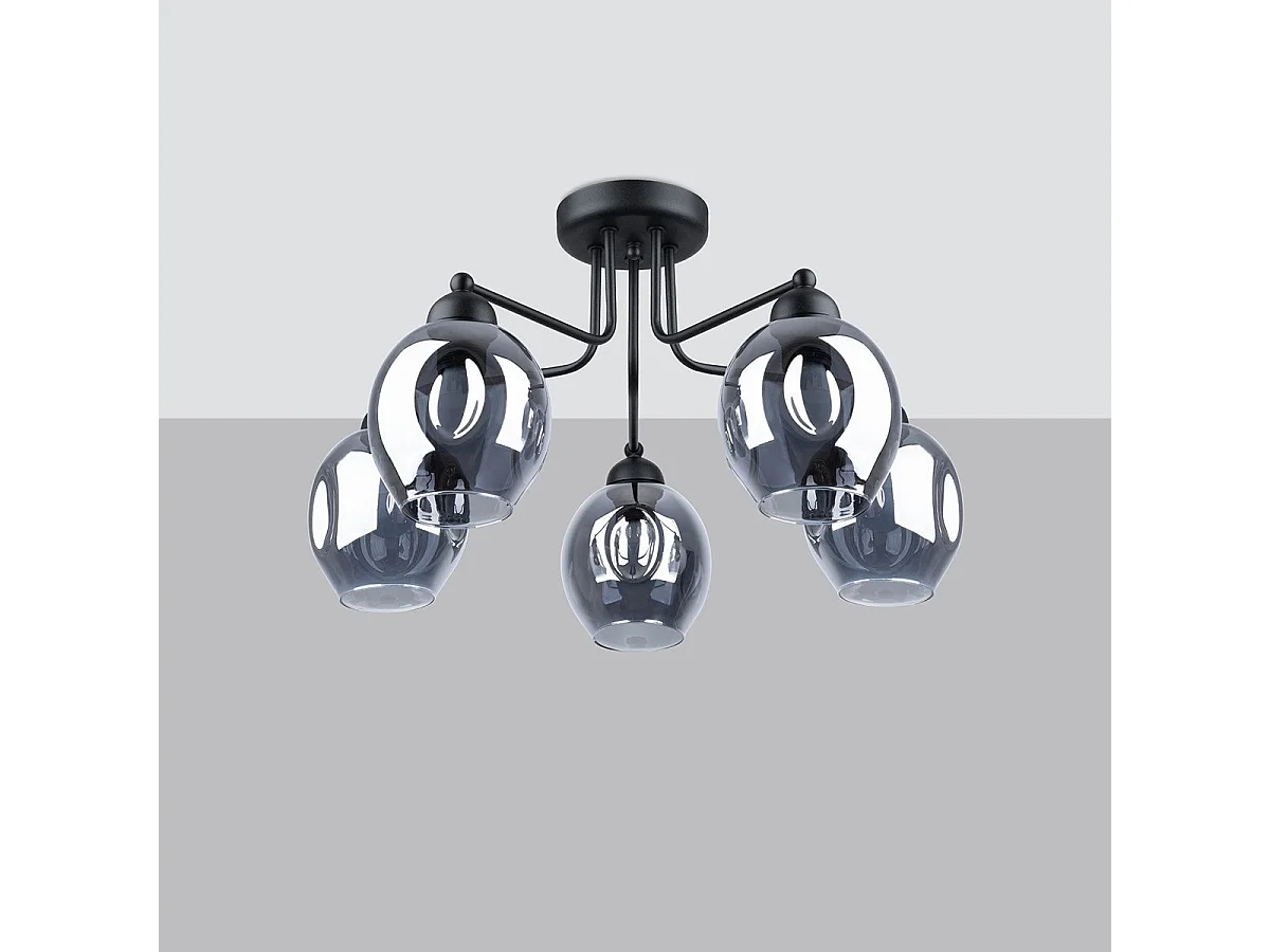 Lustre Filament 5 noir