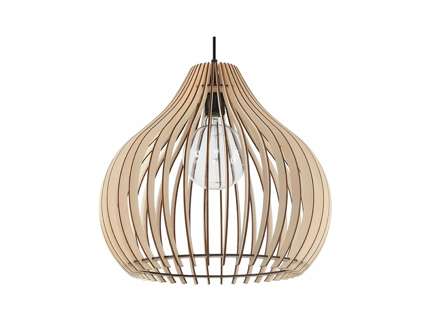Lampe suspendue Aphelion bois
