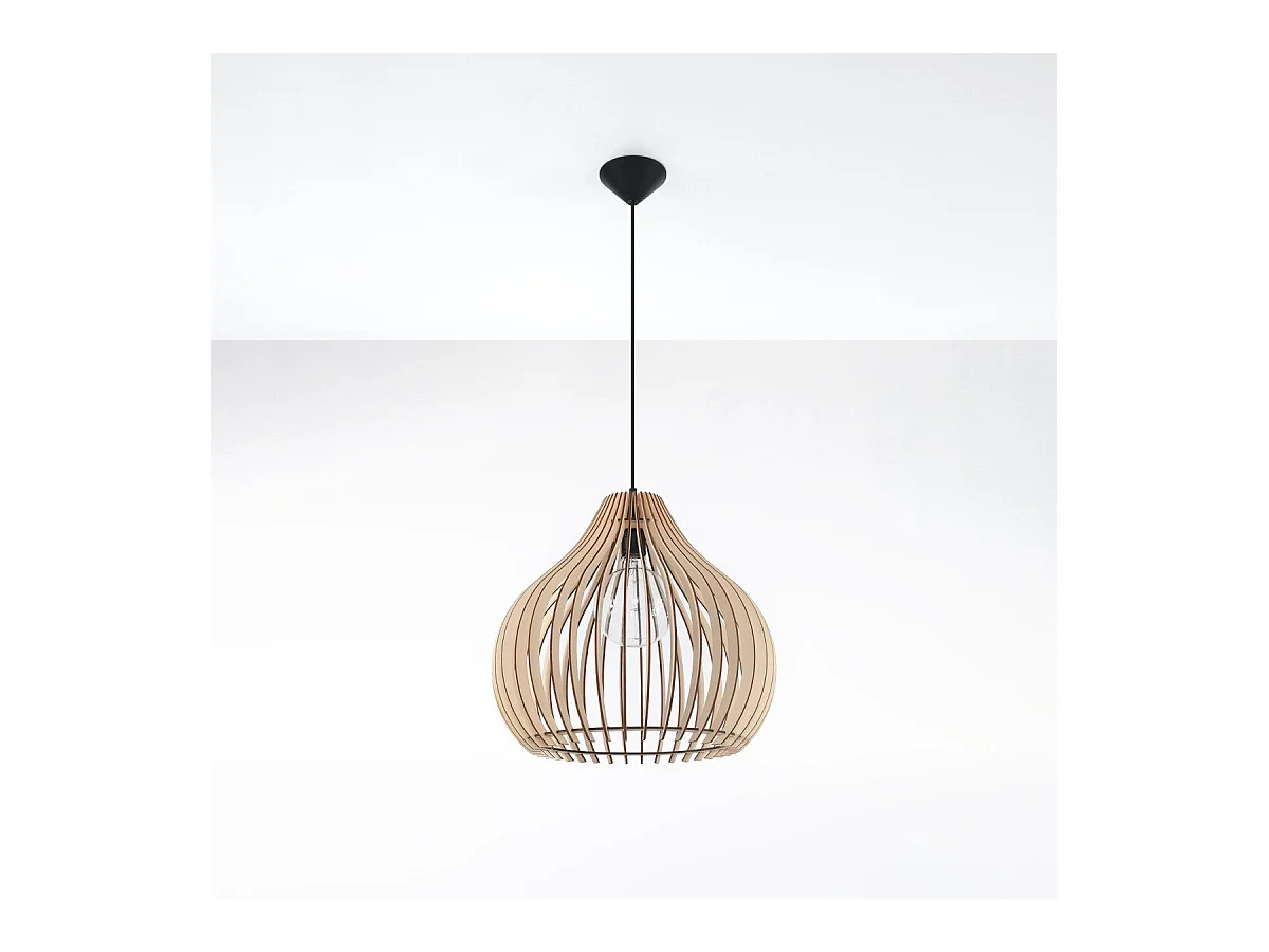Lampe suspendue Aphelion bois