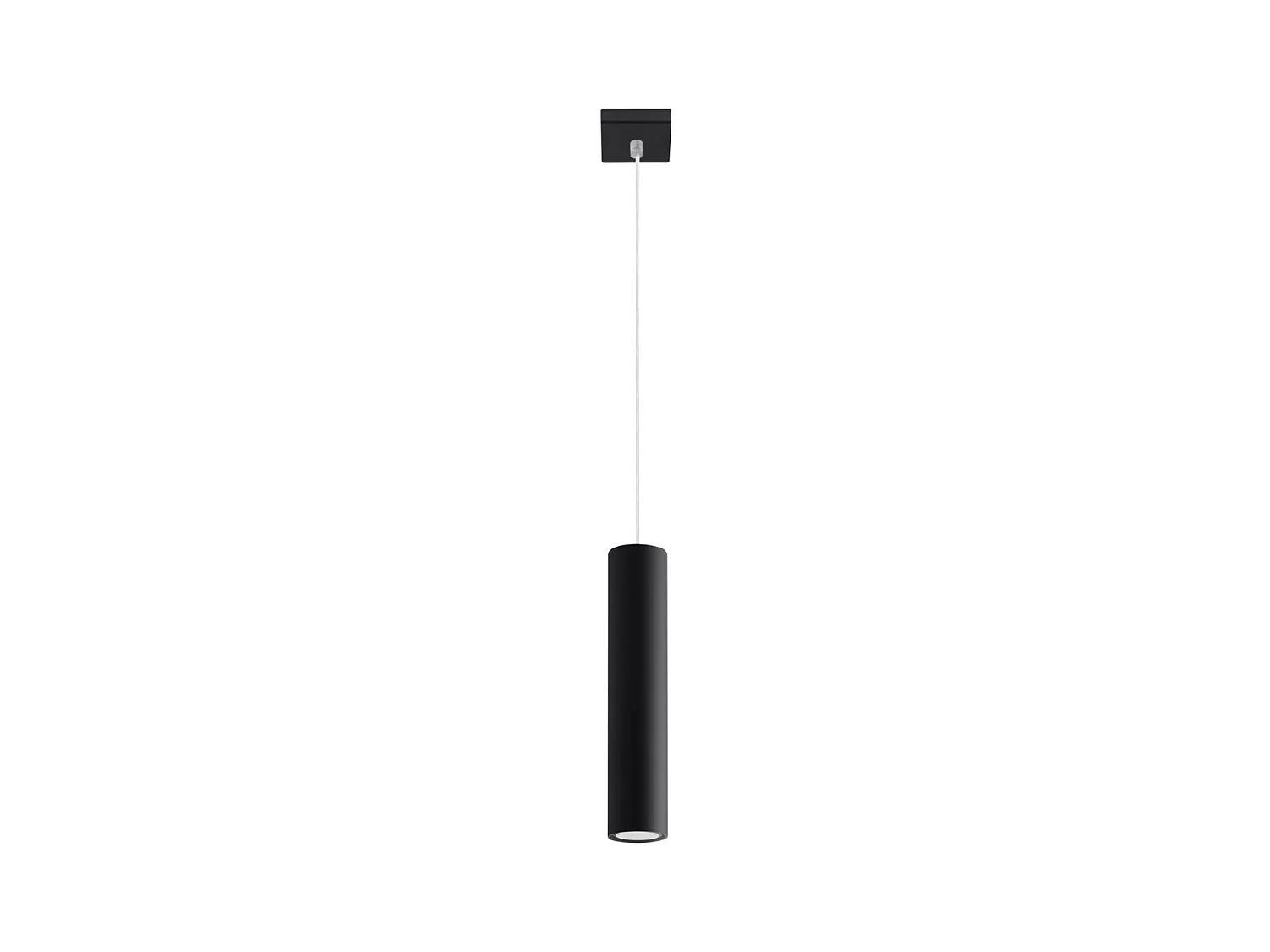 Lampe pendante Luminis 1 noir