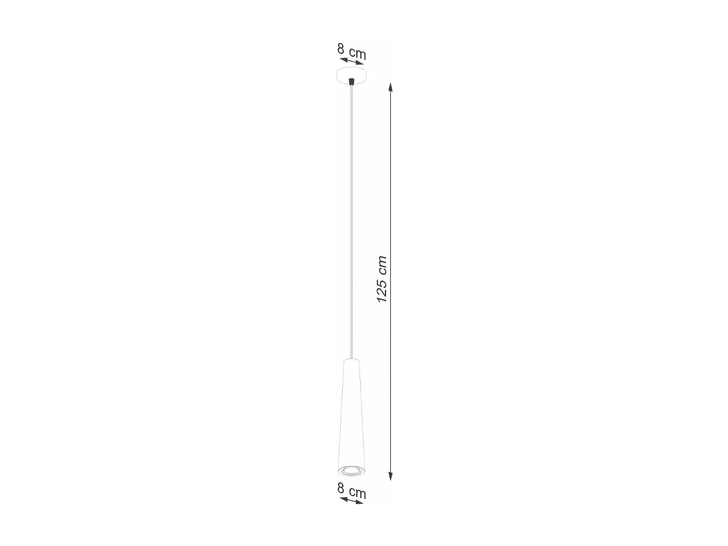 Lampe suspendue Elion béton