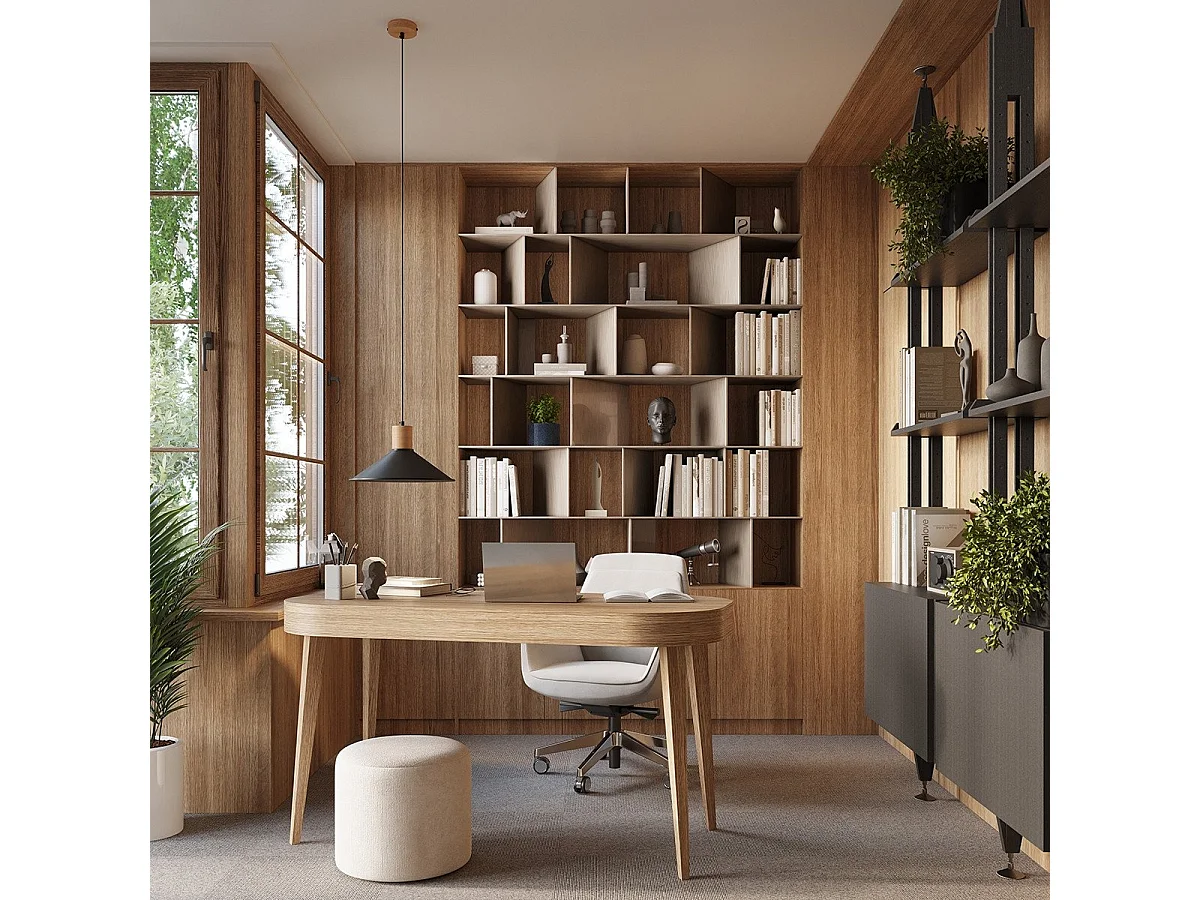 Lampe suspendue Juno noir