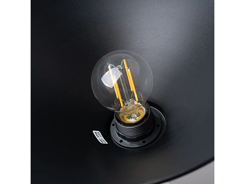 Lampe suspendue Juno noir