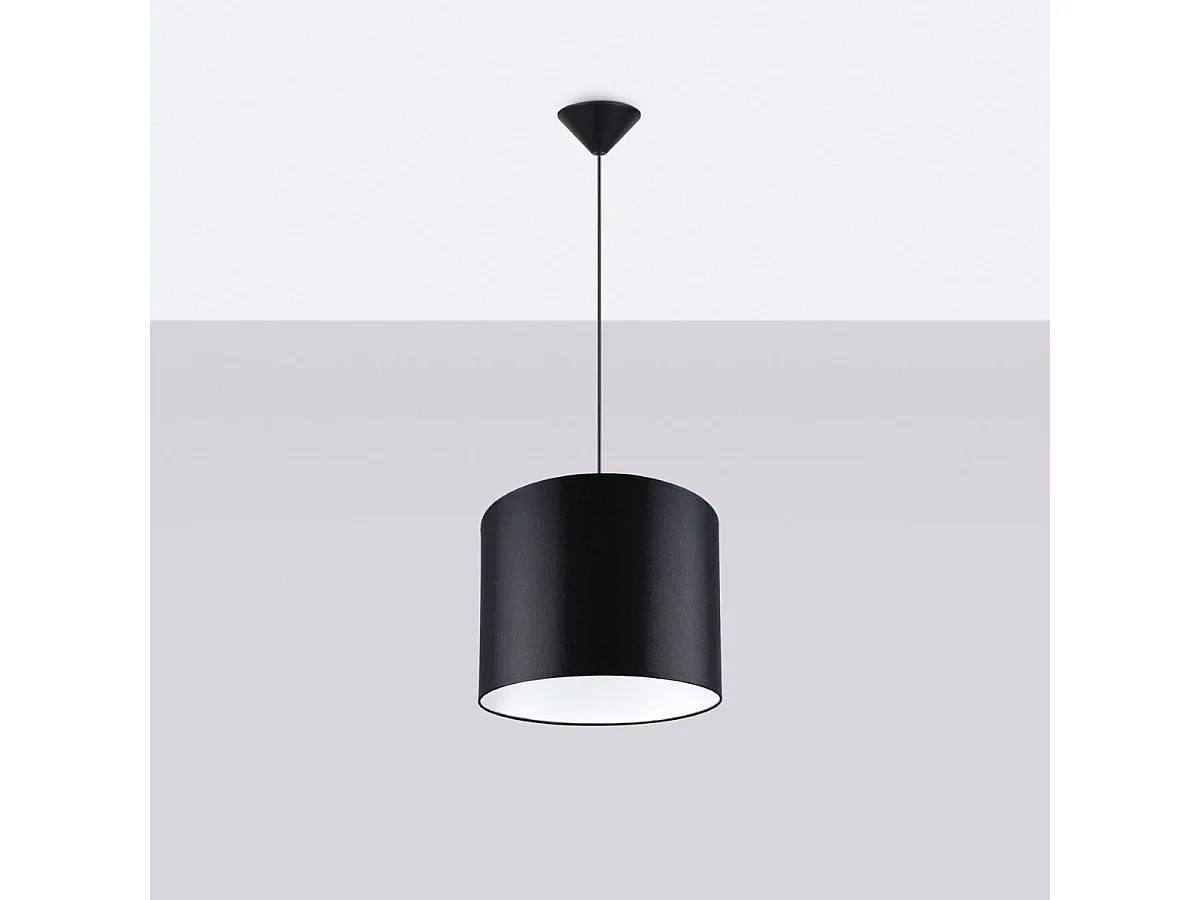 Lampe suspendue Novara 30 noir