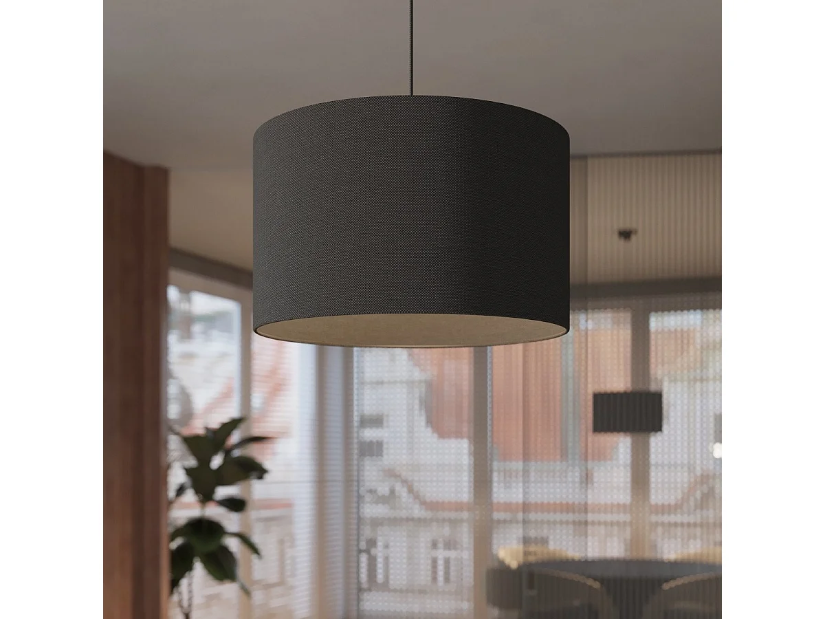 Lampe suspendue Novara 30 noir