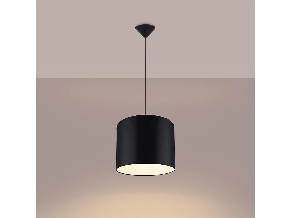 Lampe suspendue Novara 30 noir