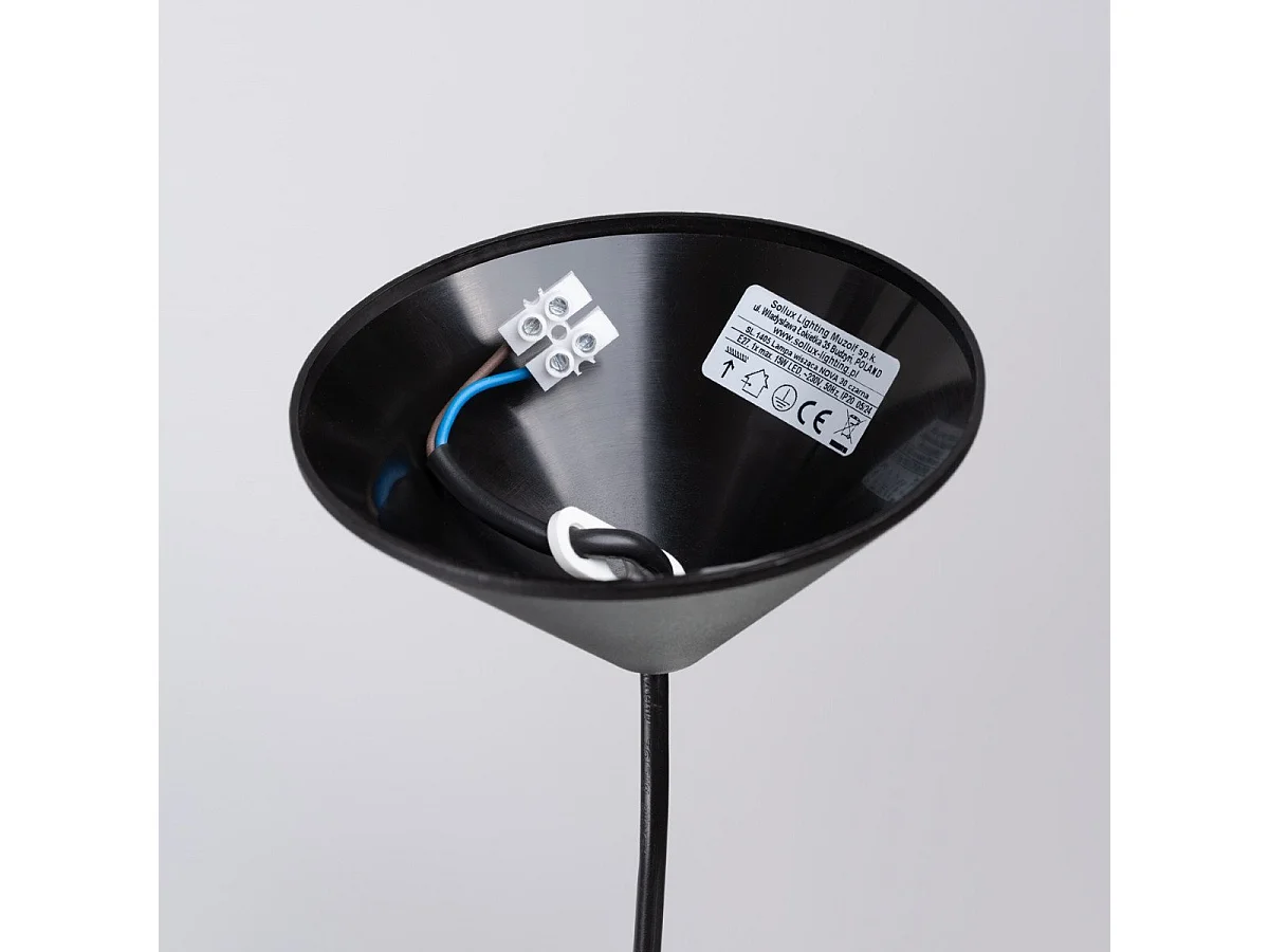 Lampe suspendue Novara 30 noir