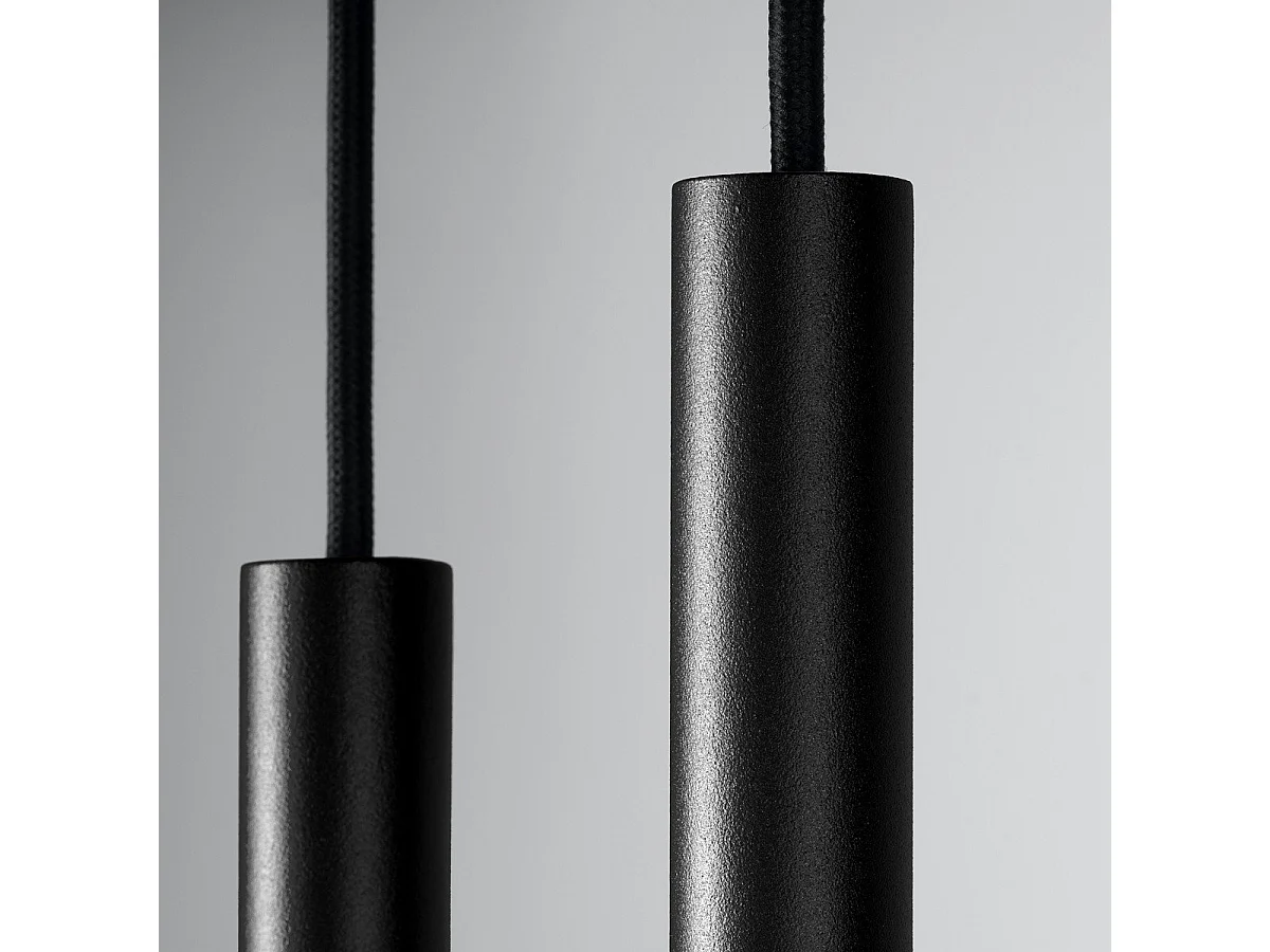 Lampe suspendue Novastel 2 noir