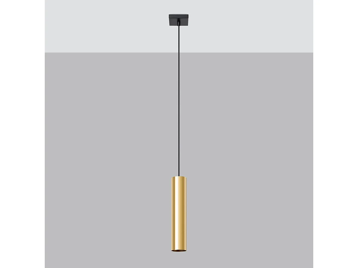 Lampe suspendue Luminis 1 or poli
