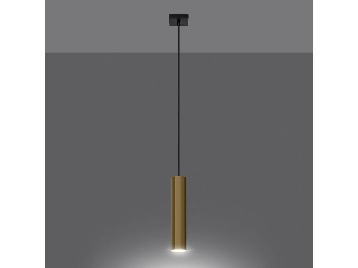 Lampe suspendue Luminis 1 or poli