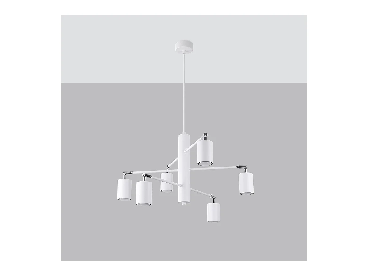 Lustre Lucida 6 blanc