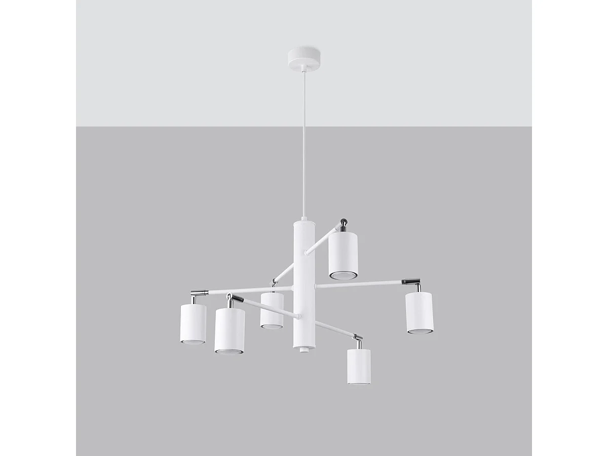 Lustre Lucida 6 blanc