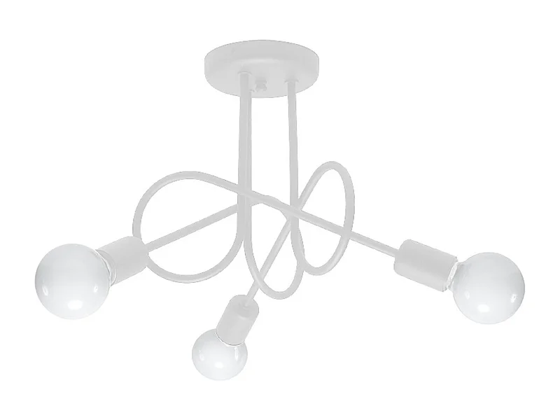 Lustre Oktobot 3 blanc