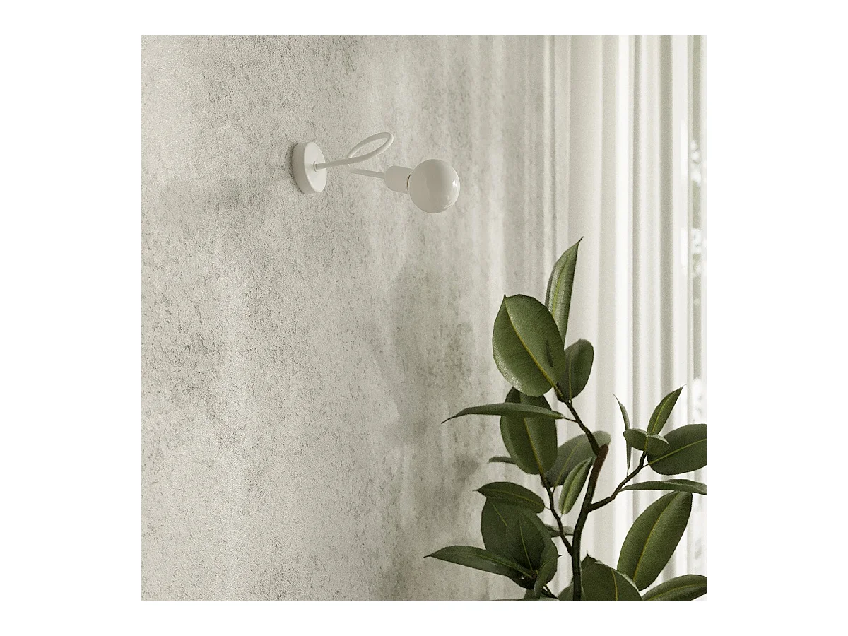 Lustre Oktobot 3 blanc