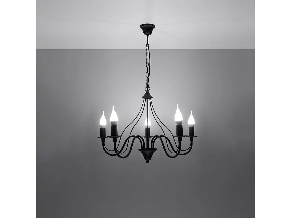 Lustre MinervaNebula 5 noir