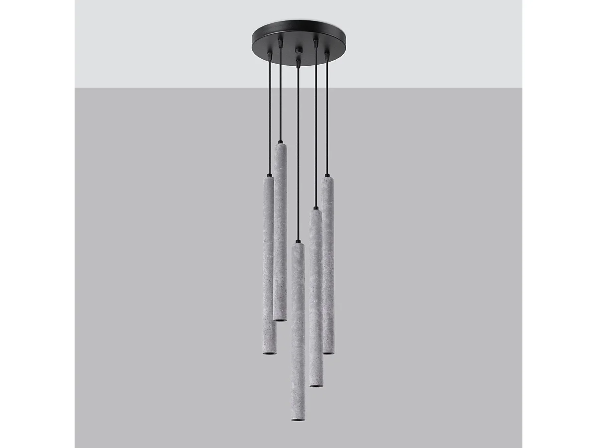 Lampe suspendue Novastel 5P béton