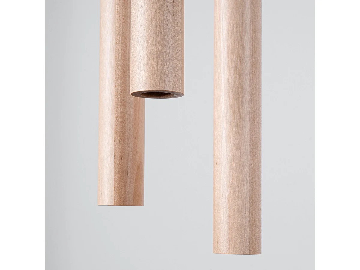 Lampe pendante Novastel 3P bois