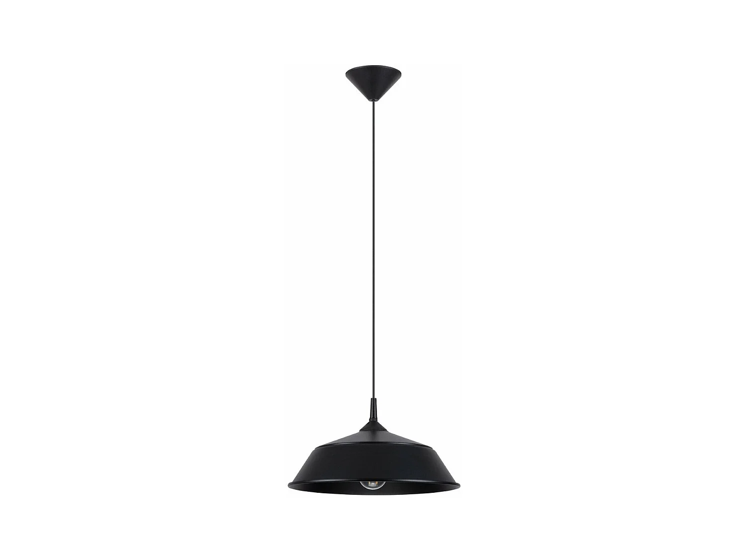 Lampe suspendue Fractal noir