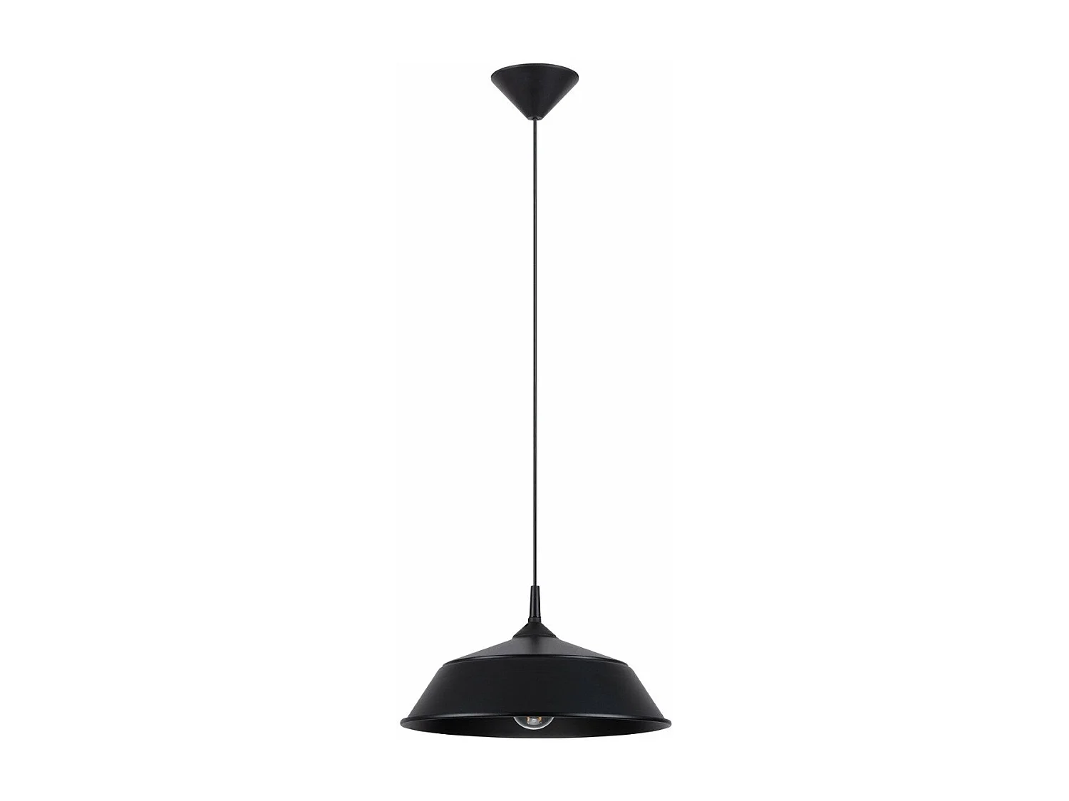Lampe suspendue Fractal noir
