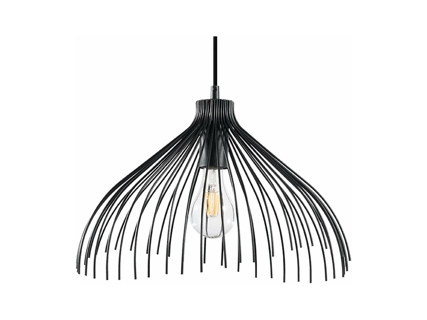 Lampe pendante Nashit noir