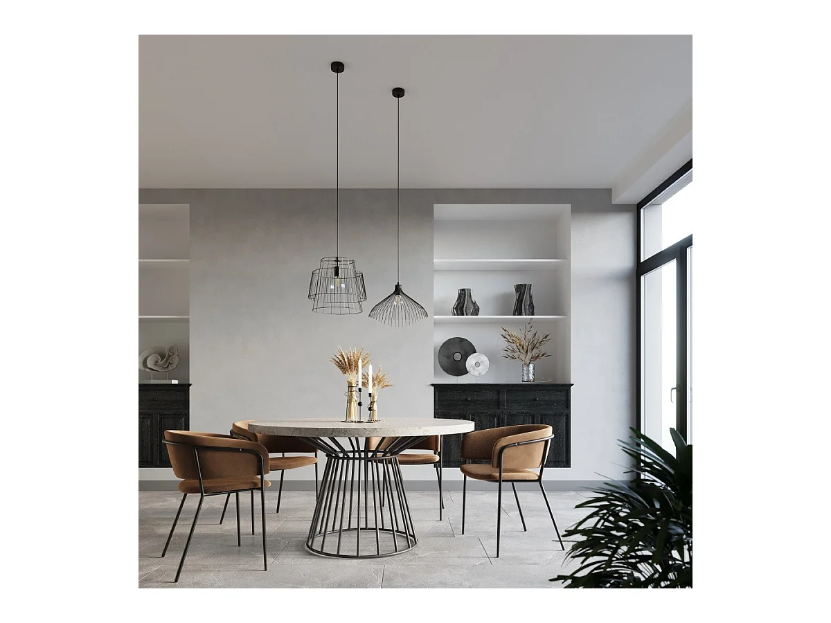 Lampe pendante Nashit noir