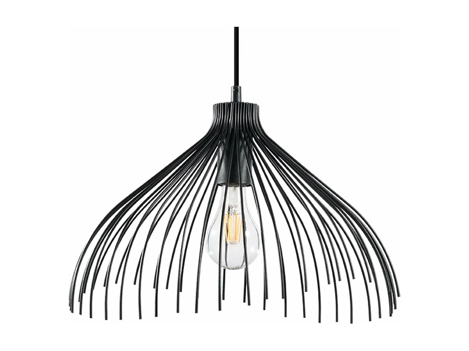 Lampe pendante Nashit noir