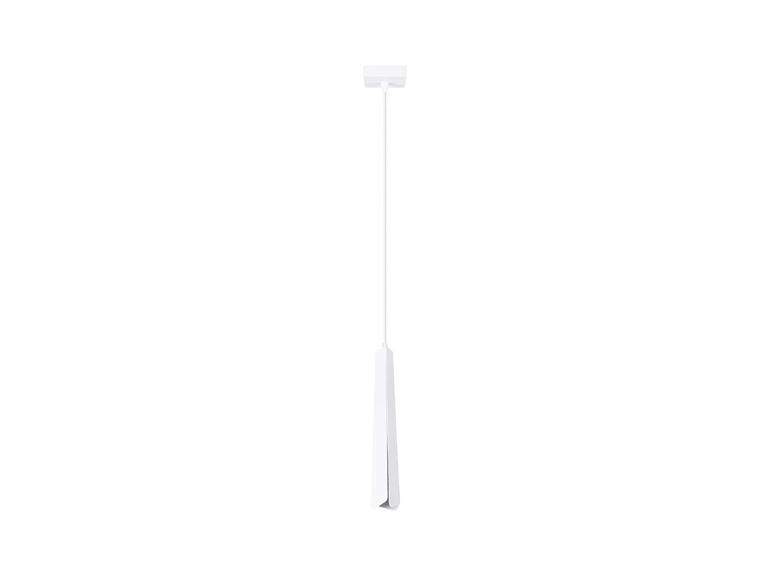 Lampe suspendue Prismatica 1 blanc