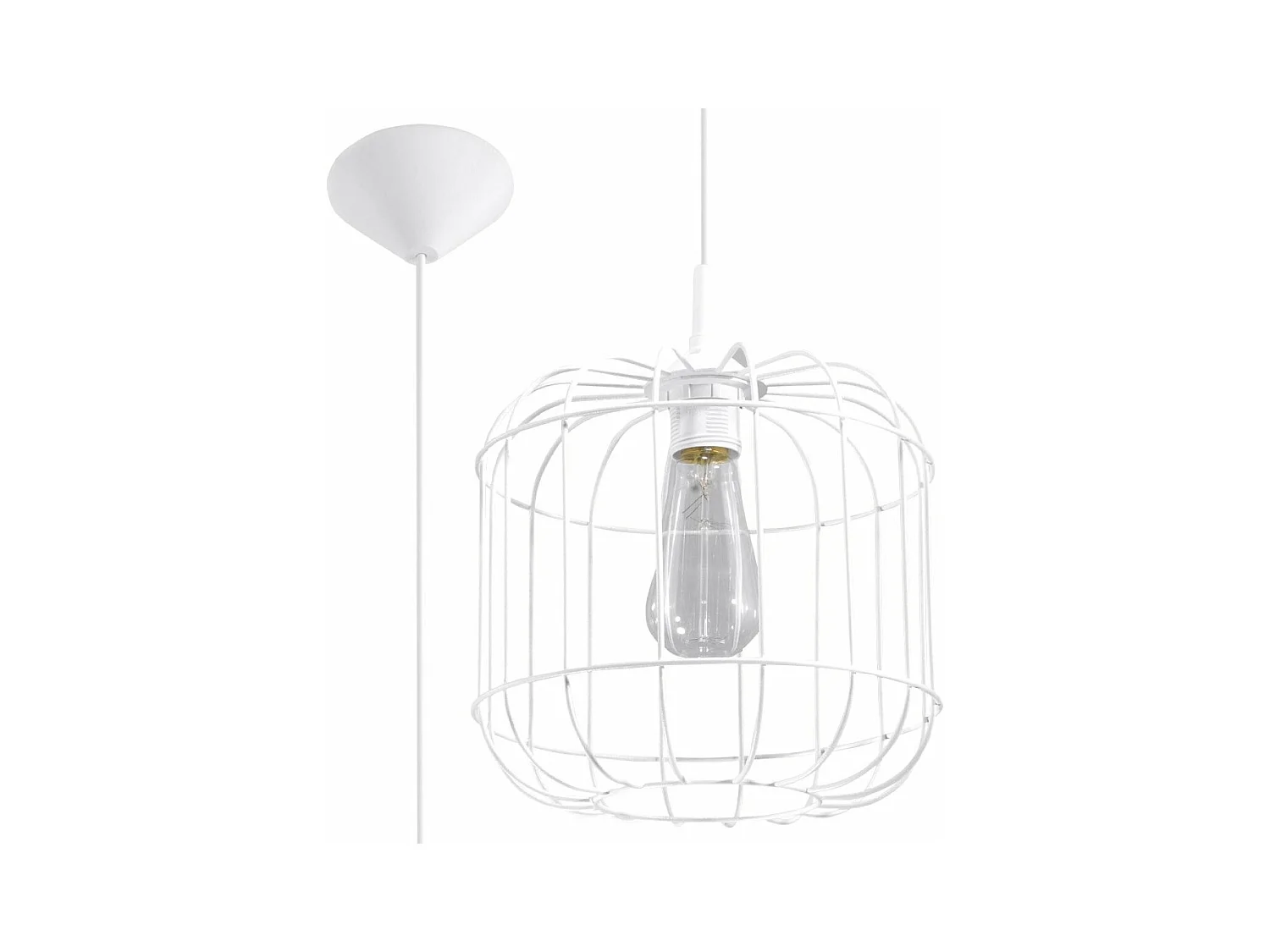 Lampe suspendue Centauri blanc