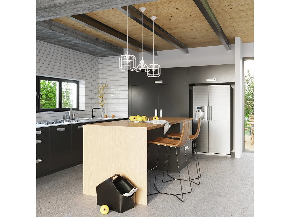 Lampe suspendue Centauri blanc