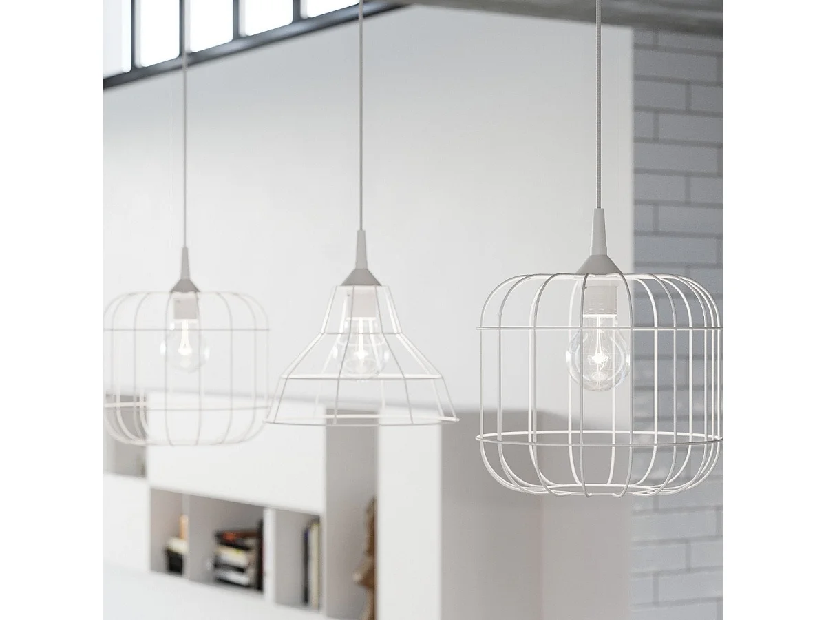 Lampe suspendue Centauri blanc