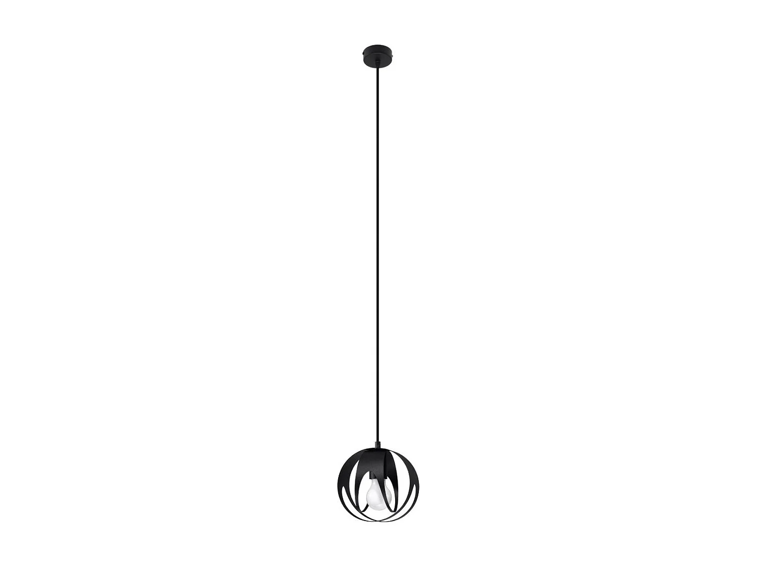 Lampe pendante Alden 1 noir