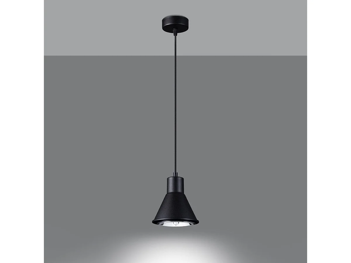 Lampe suspendue TALEJA 1 noir [ES111]