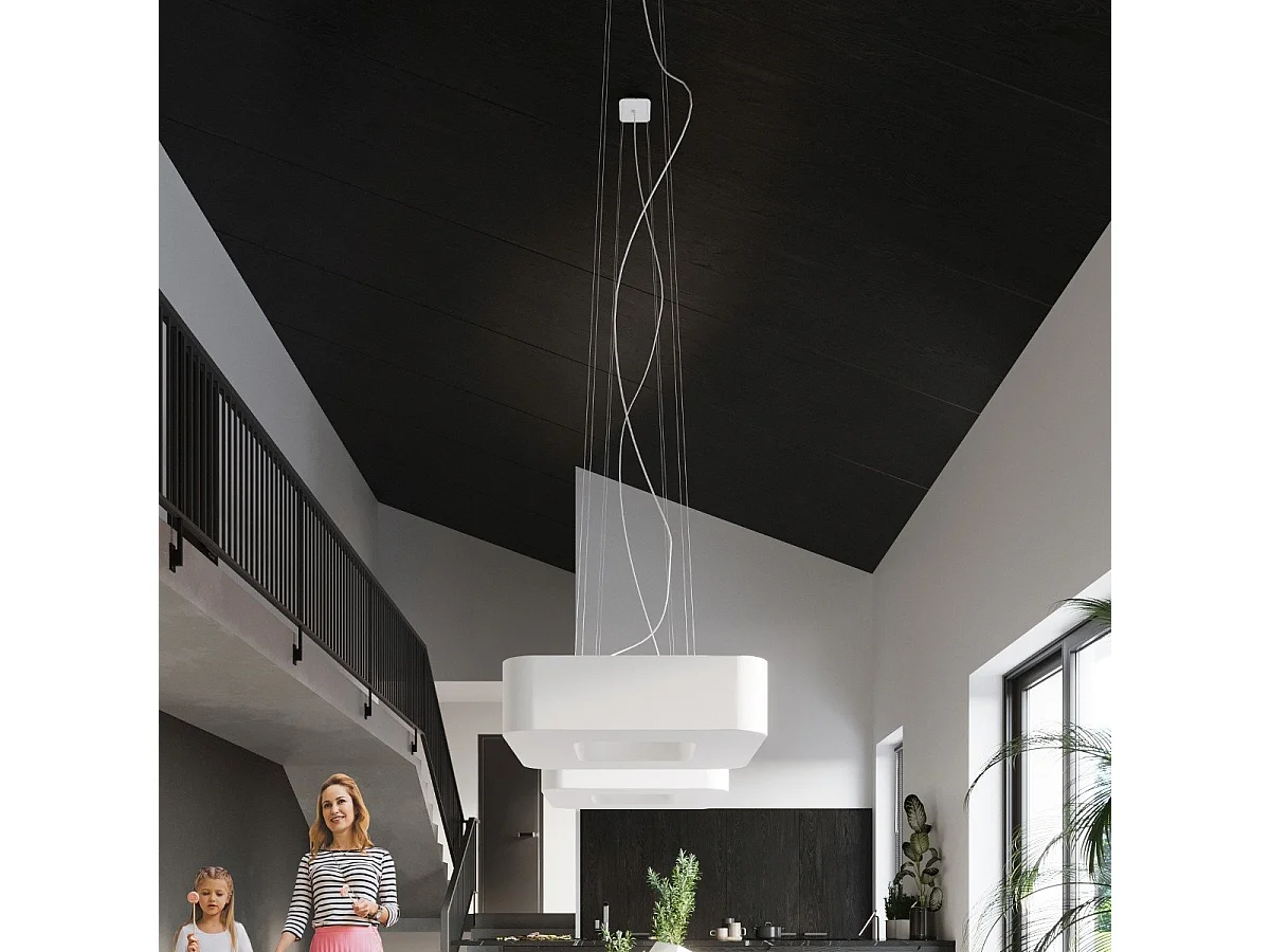 Lustre Sunny 80 blanc