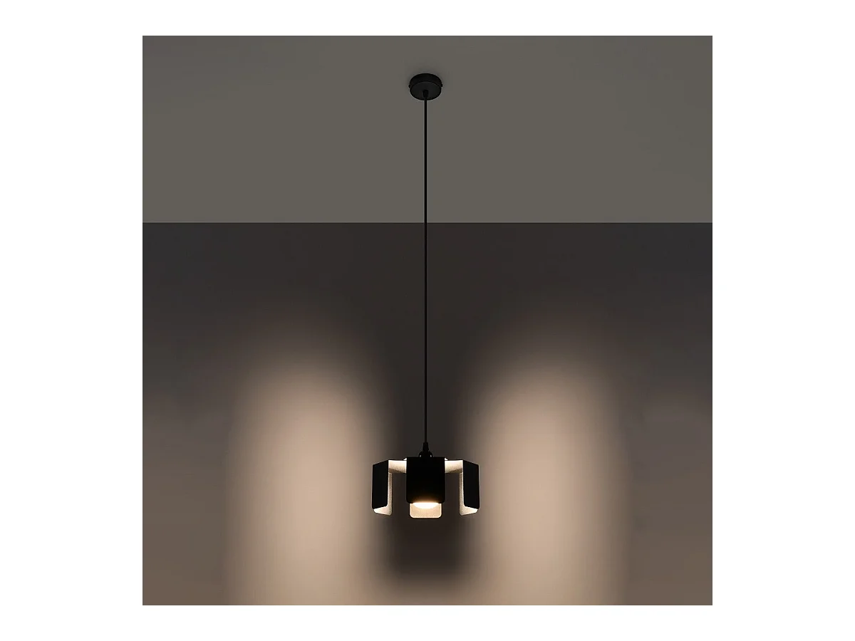 Lampe pendante Dayan noir