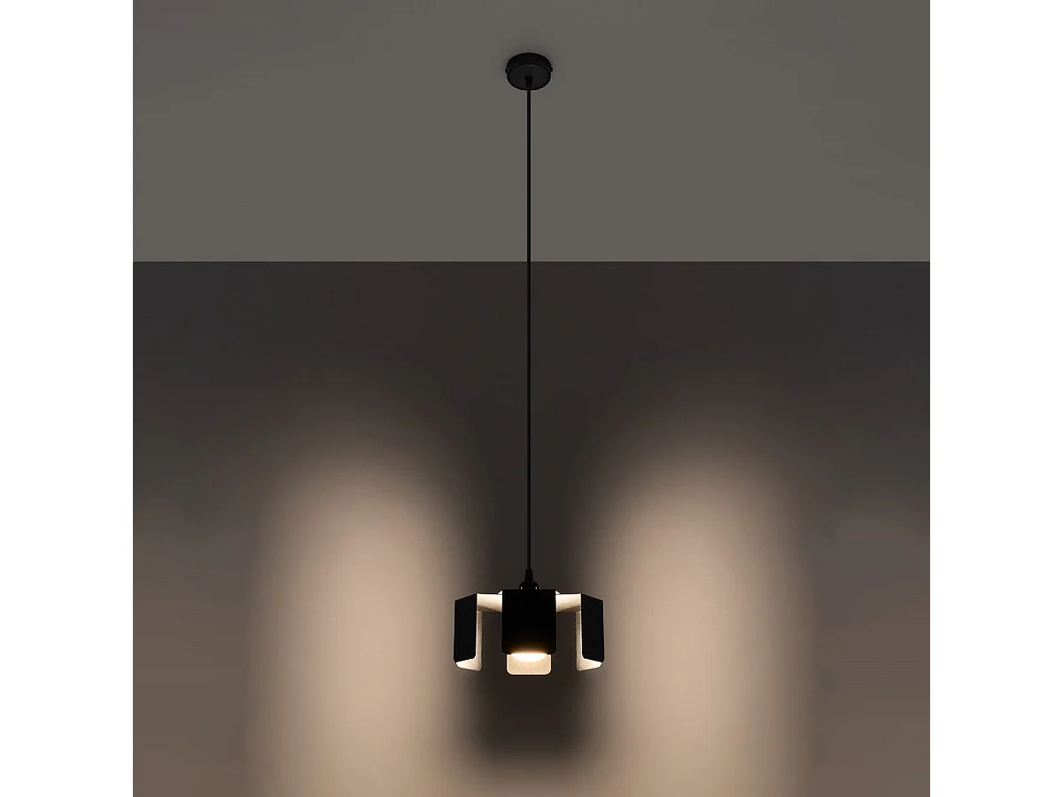 Lampe pendante Dayan noir