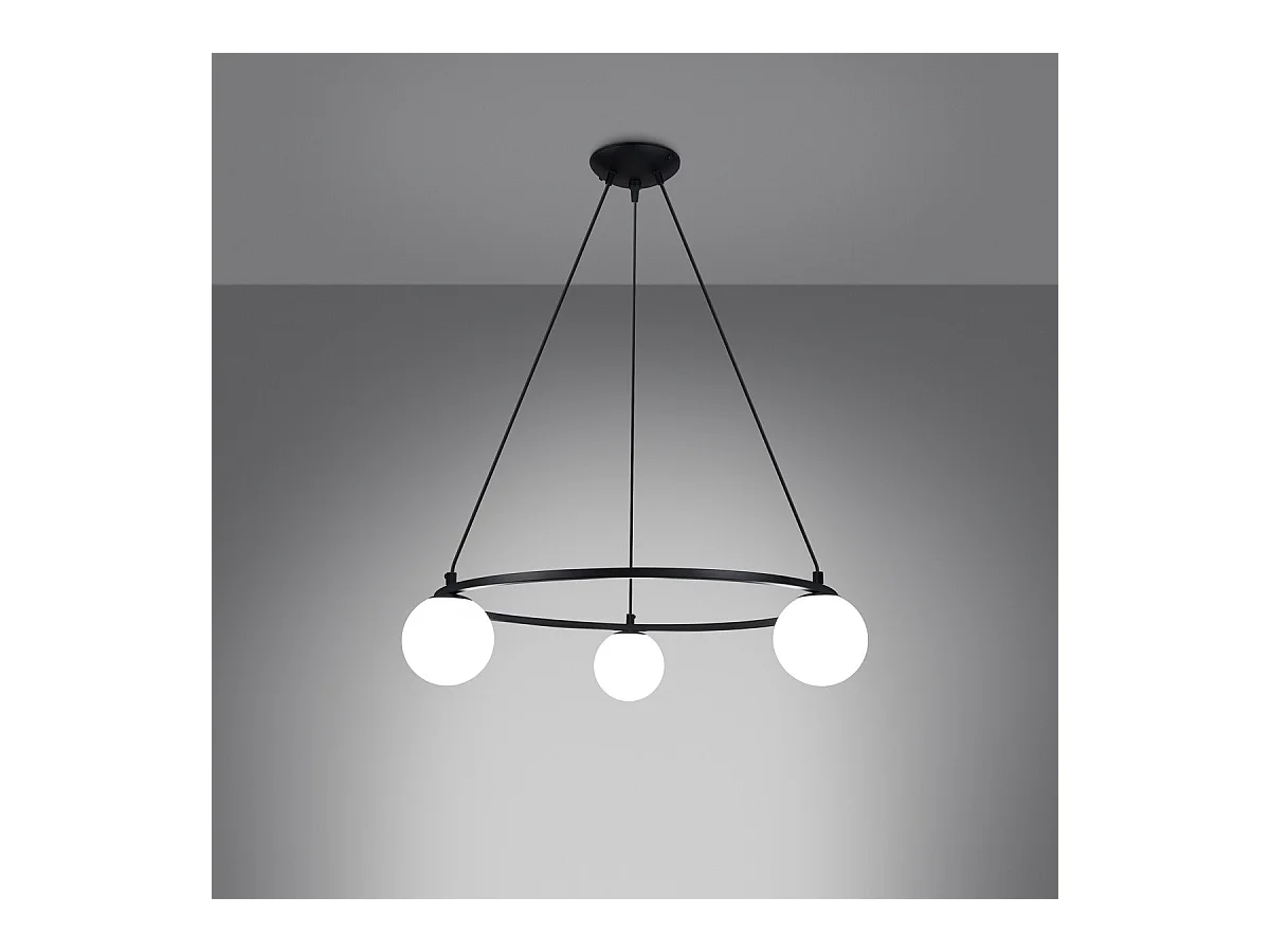 Lustre Seraphine 3 Noir