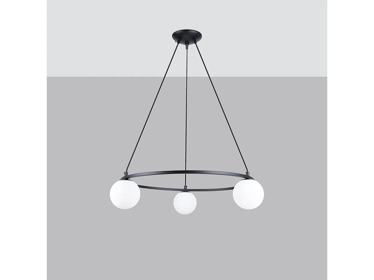 Lustre Seraphine 3 Noir