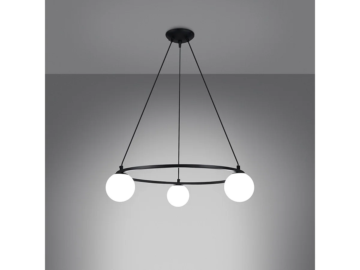 Lustre Seraphine 3 Noir