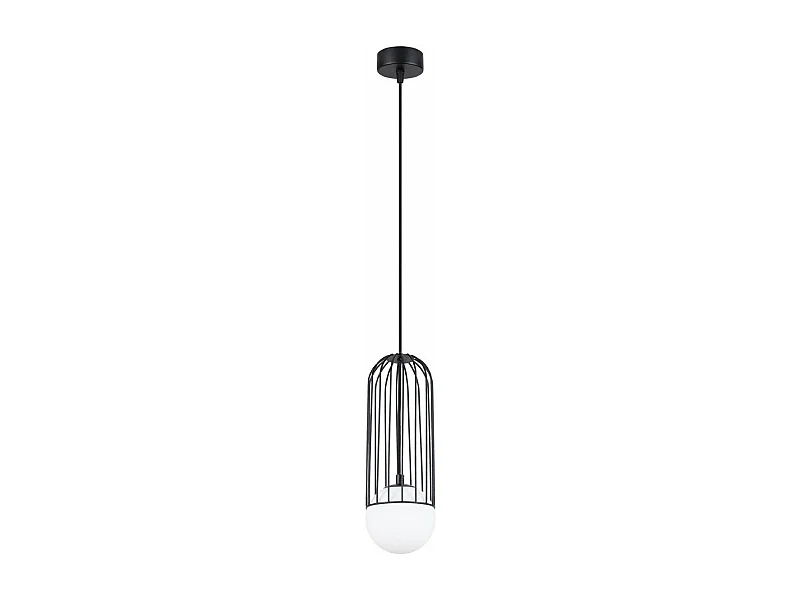 Lampe suspendue Borealys 1 noir