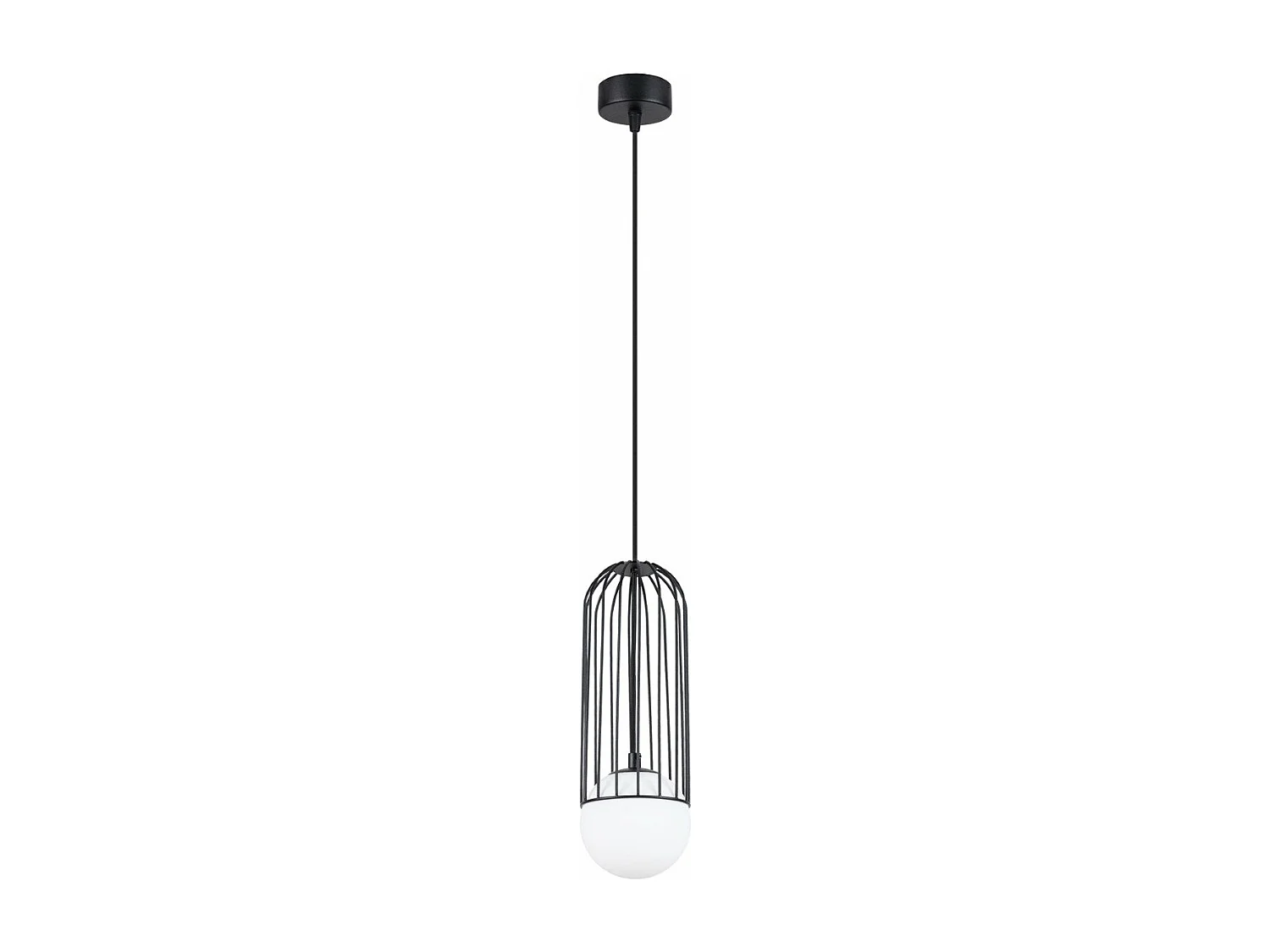 Lampe suspendue Borealys 1 noir