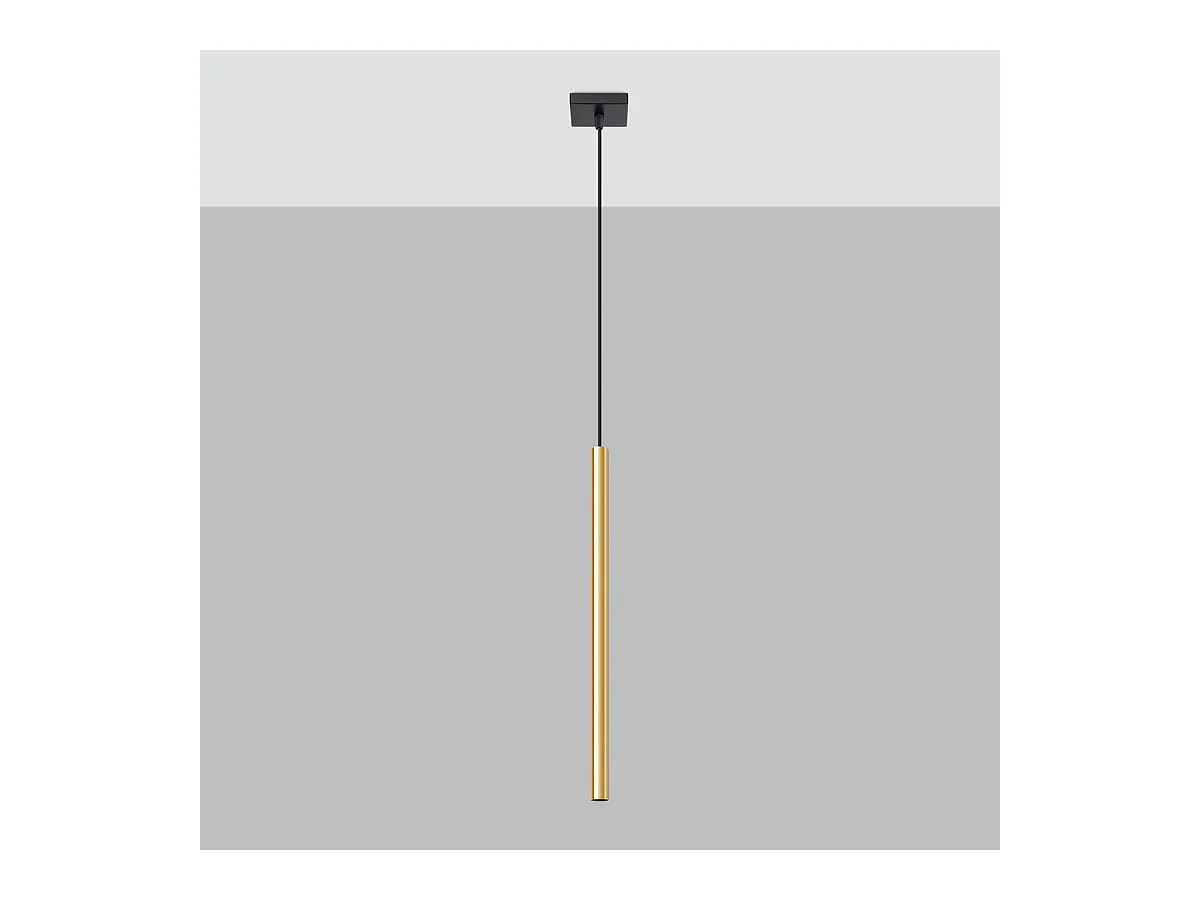 Lampe suspendue Novastel 1 or poli