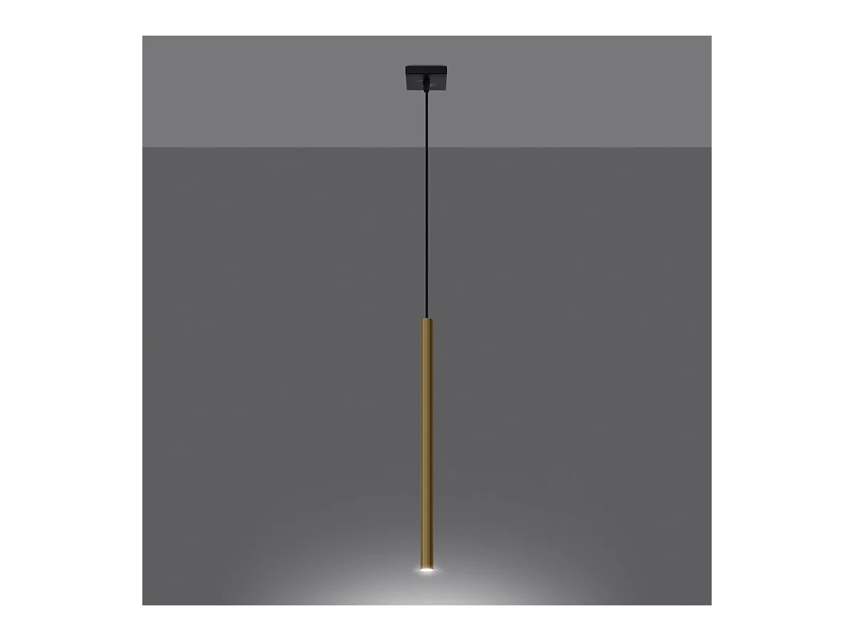 Lampe suspendue Novastel 1 or poli