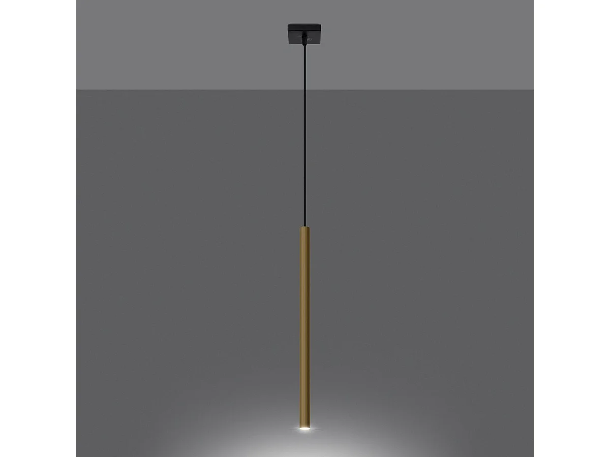 Lampe suspendue Novastel 1 or poli