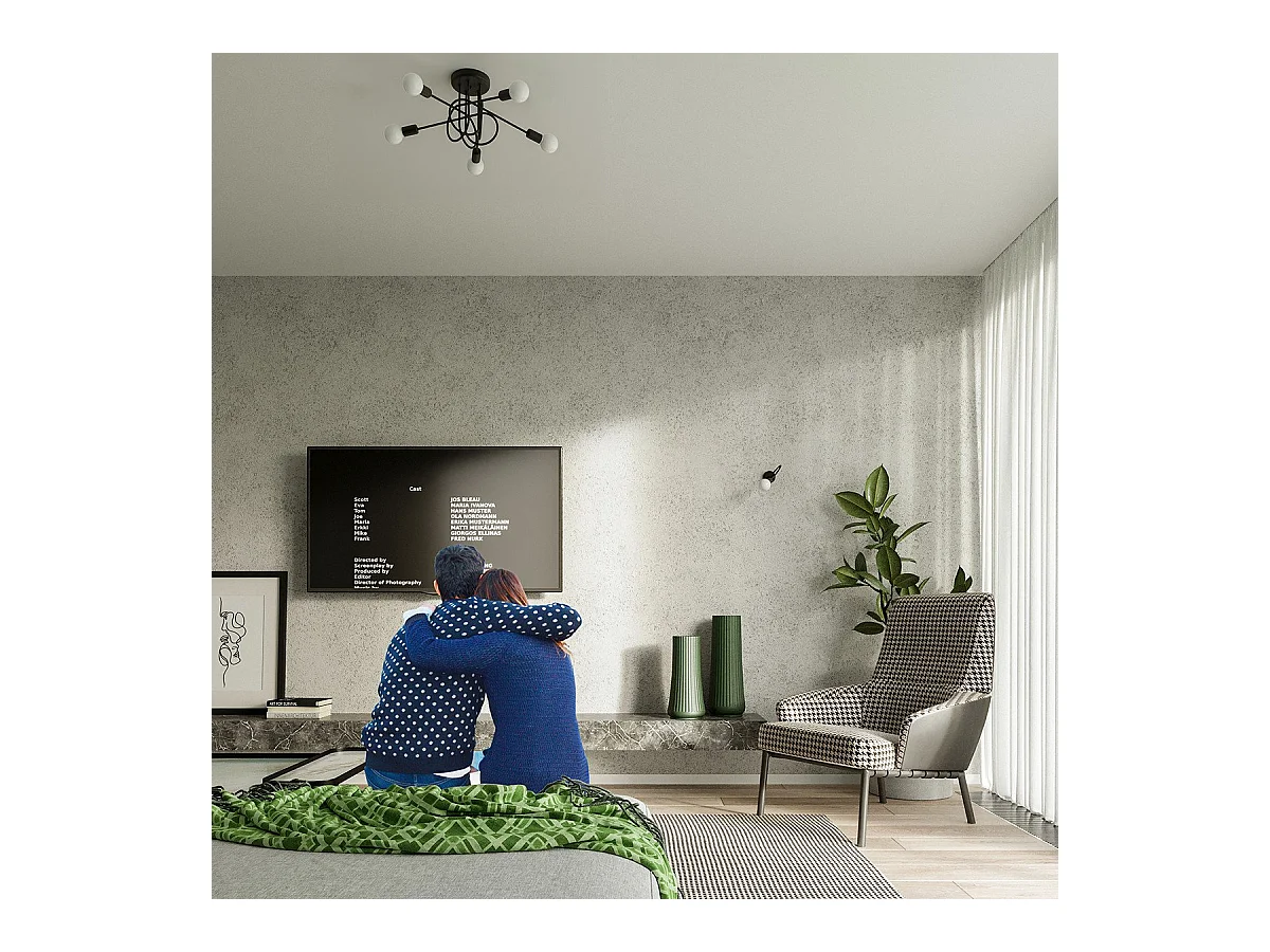 Lustre Oktobot 3 noir