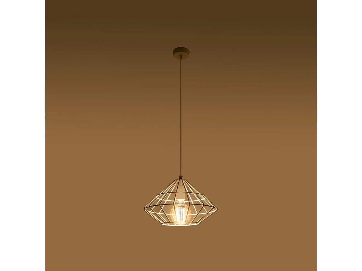 Lampe pendante Luxor blanc