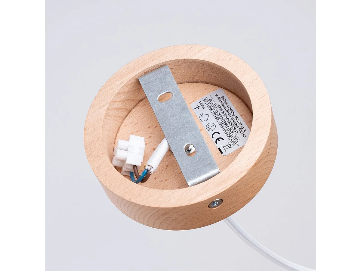 Lampe suspendue Indus blanc