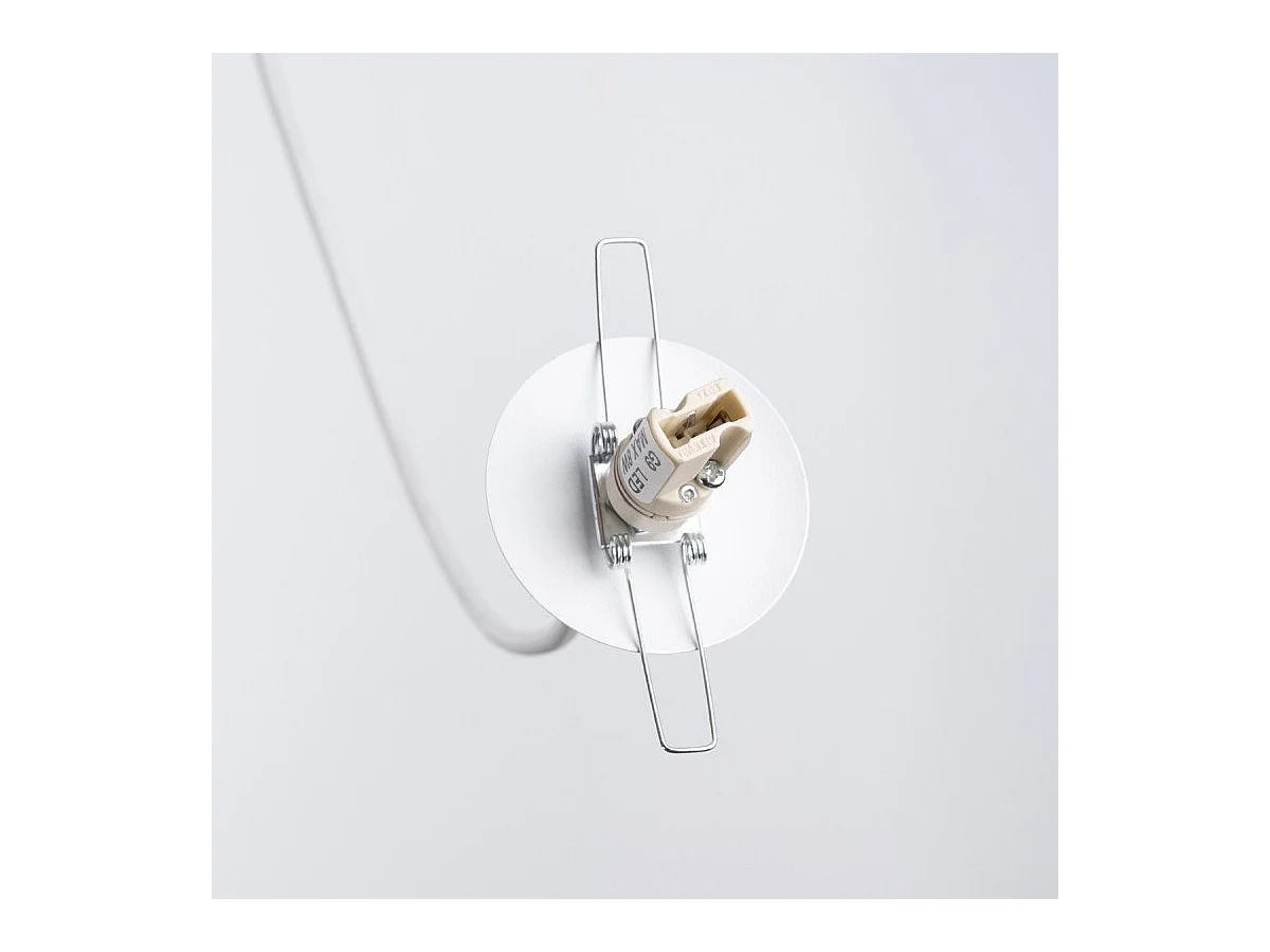 Lampe suspendue Borealys 1 blanc