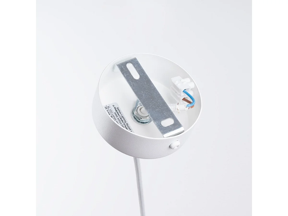 Lampe suspendue Borealys 1 blanc